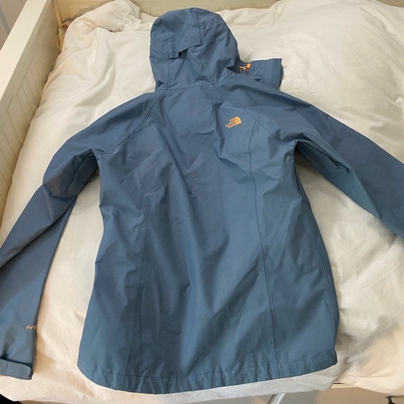 The North Face Blue Utility Jacket with Orange Accents - Picture 3 of 4